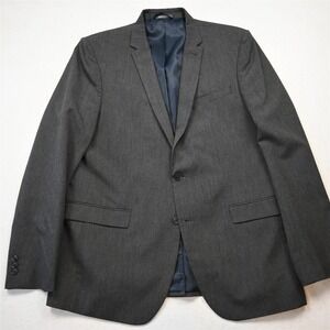 Primark 44R Gray Slim Mens Blazer Suit Jacket Sport Coat